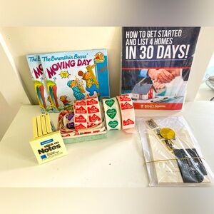- Real Estate office Supplies, Moving books, listing program